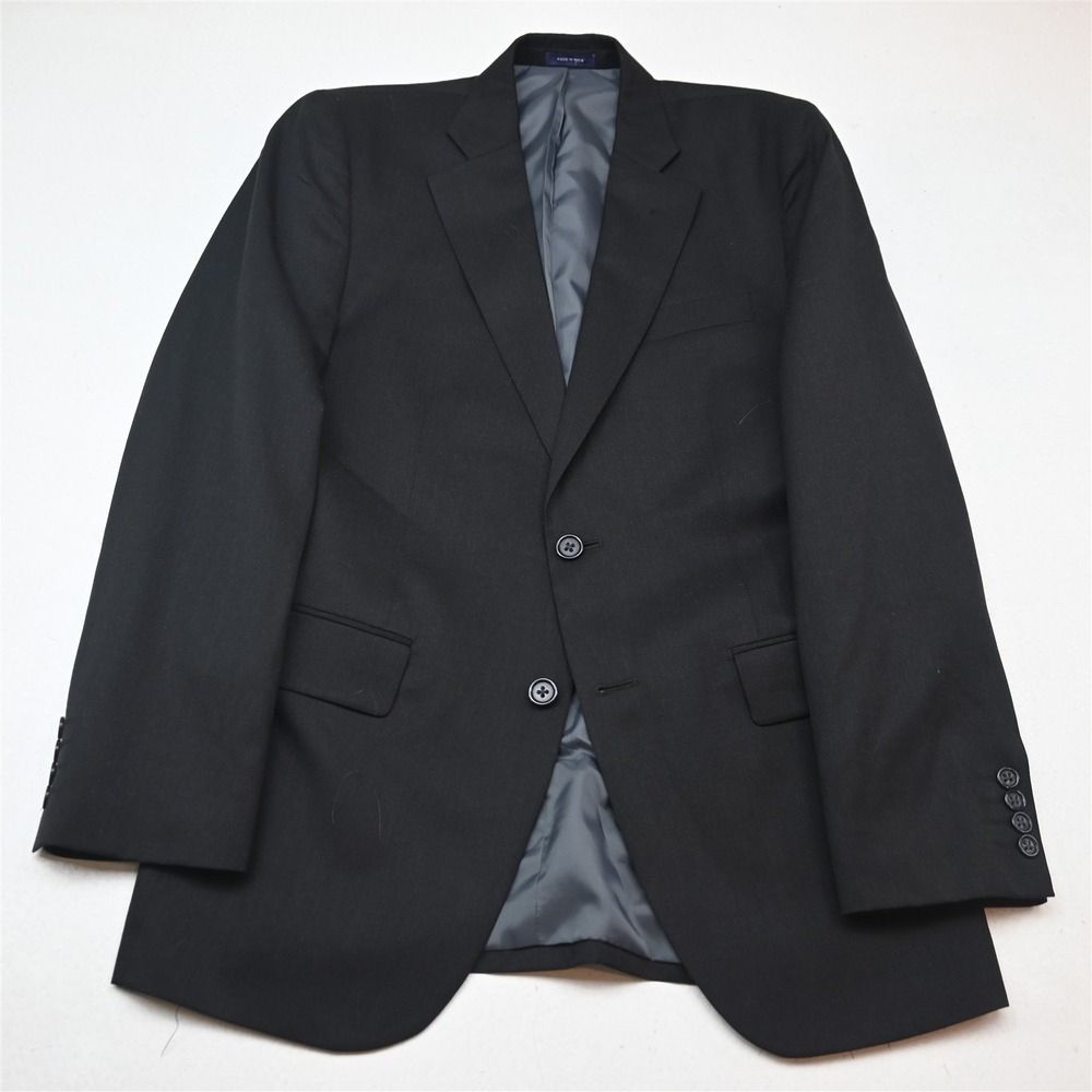 Stafford 36R Gray Wool Travel Suit Seperates Mens Blazer Suit Jacket Sport Coat